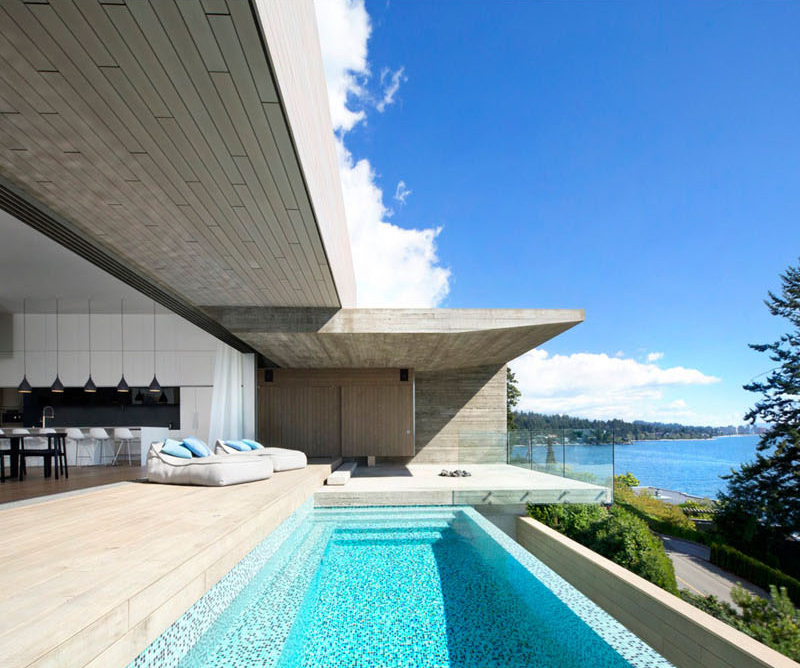 温哥华美丽的混凝土错层住宅丨加拿大温哥华丨Mcleod Bovell Modern Houses-34