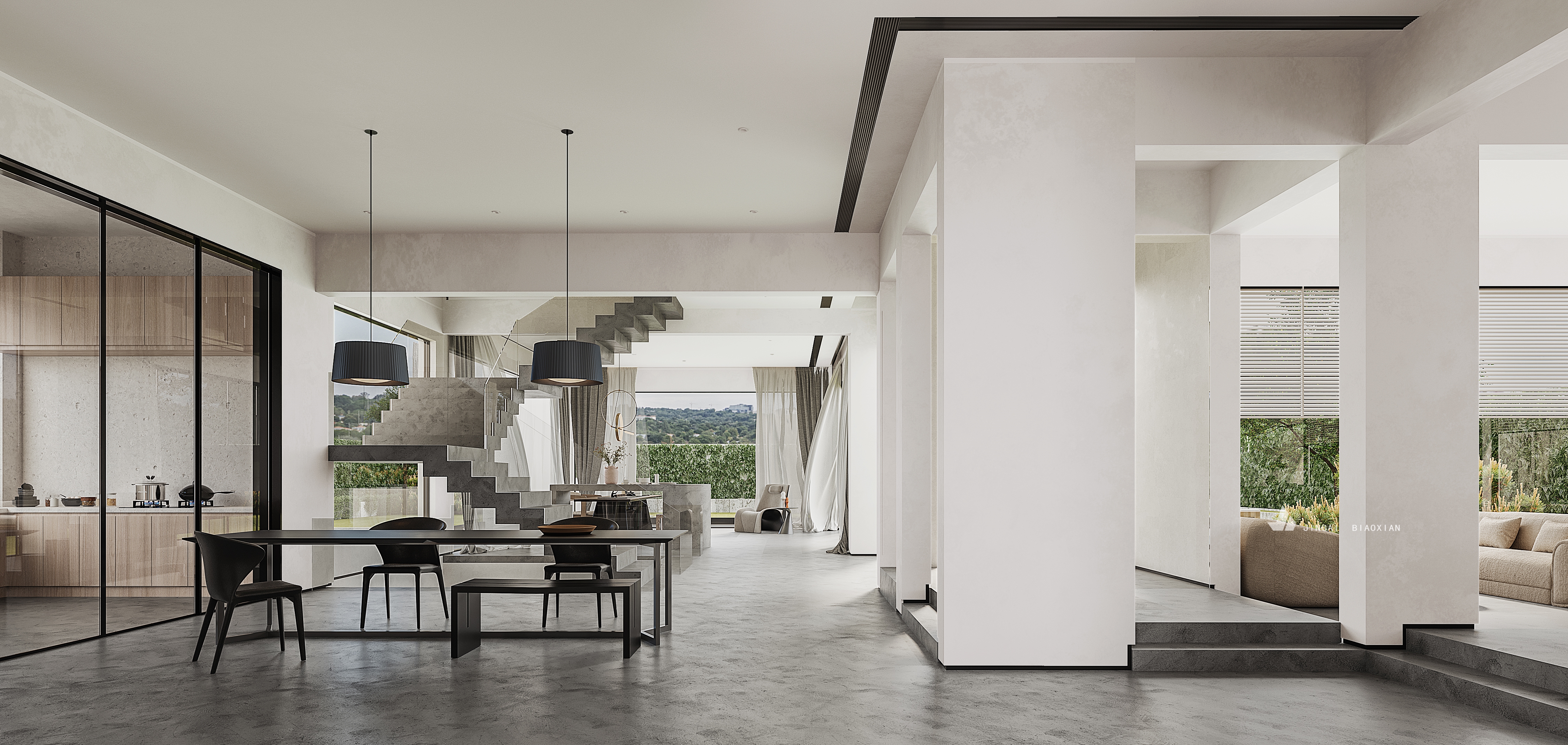 侘寂简约平层设计典范丨日本东京丨东京都某知名设计师-17