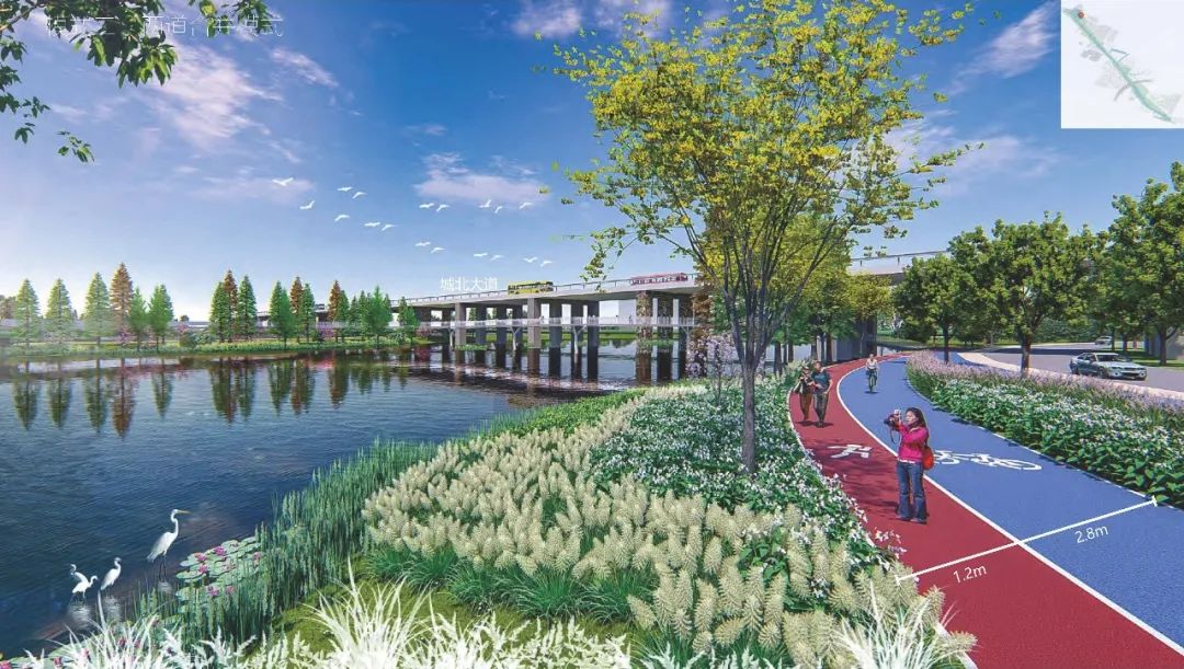 张家港河生态廊道设计丨中国江苏-76