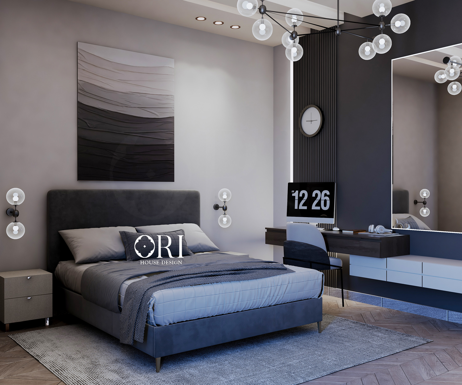 Contemporary Boy bedroom-3