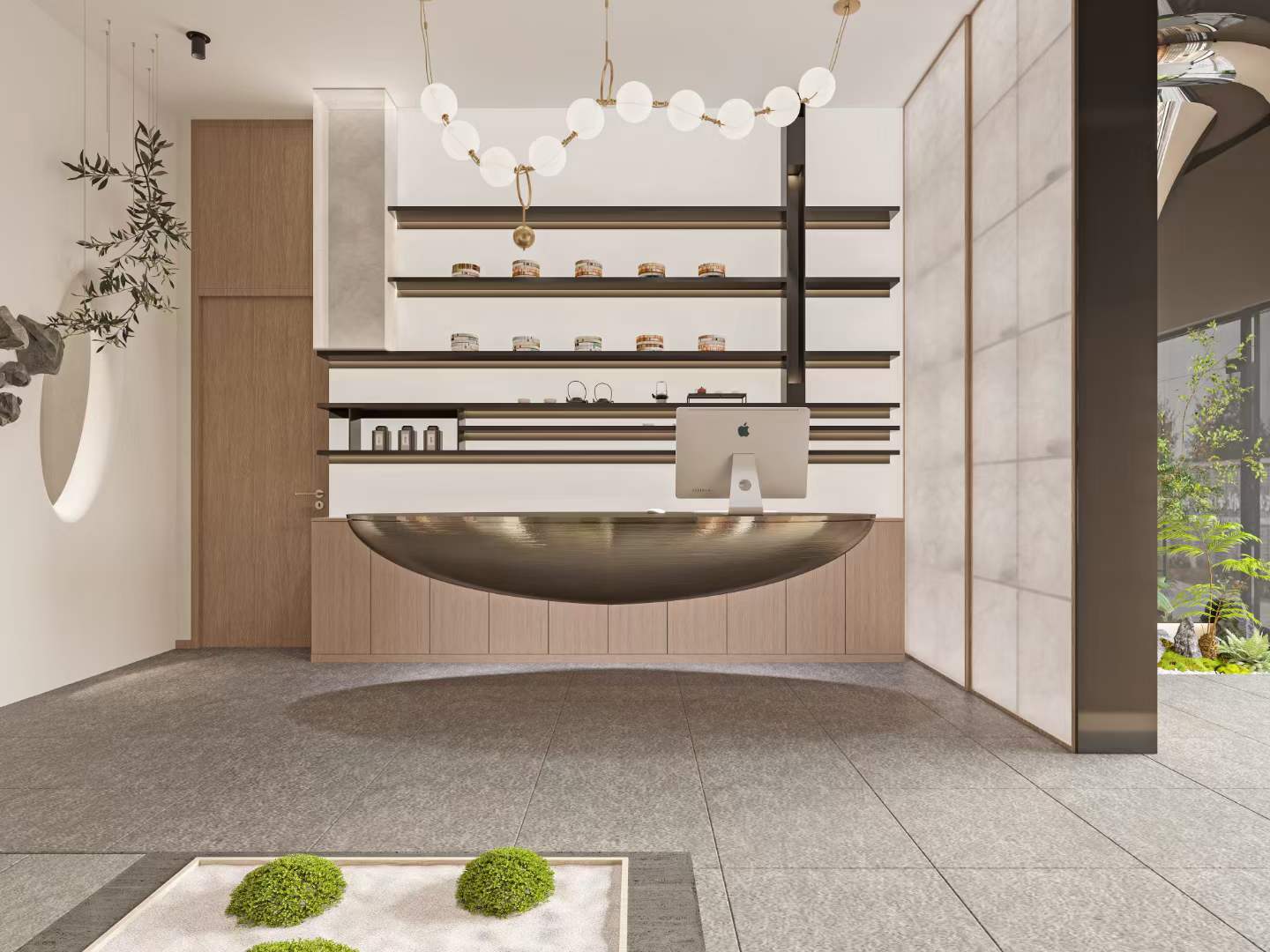 ​新中式茶楼 ​整体色调温和雅致 ​沉稳大气舒适自然-3