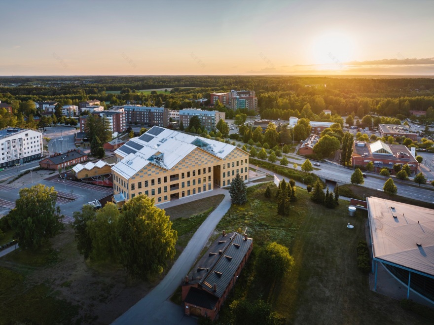 Monio 高中兼文化中心丨芬兰丨AOR Architects-3