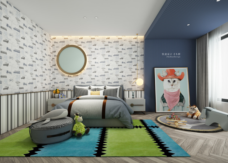 535㎡现代风精致家居-16