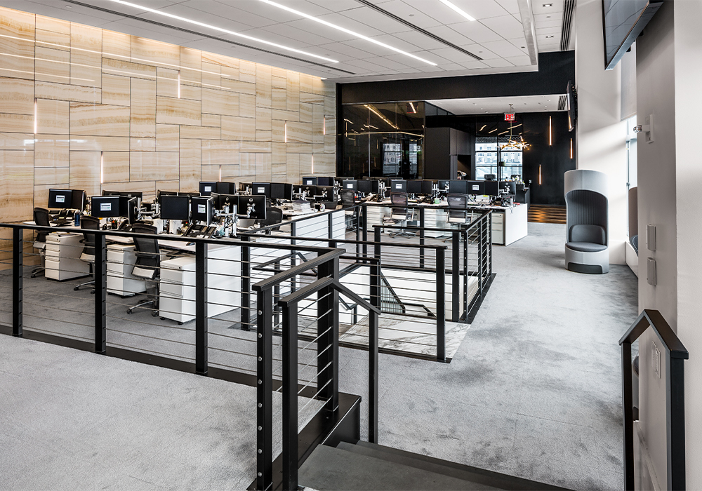 大型私人交易公司办公室-7