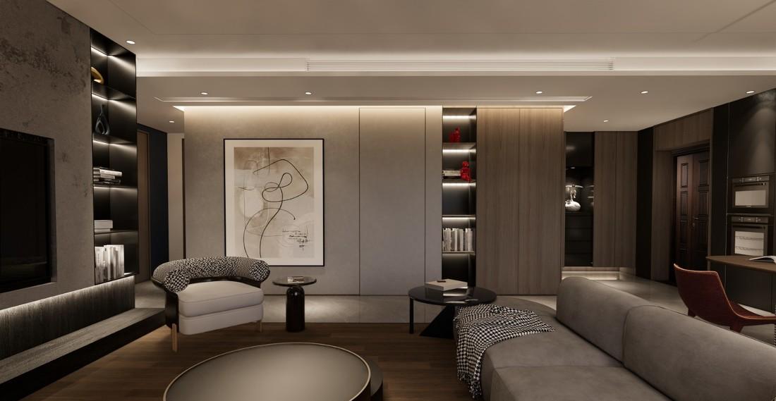 
[一心一舍|最新作品] 龙湖椿山现代简约 -4