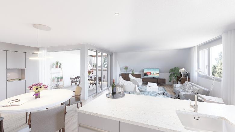 Hohermuth Architektur丨Überbauung Oberdorf丨瑞士-9