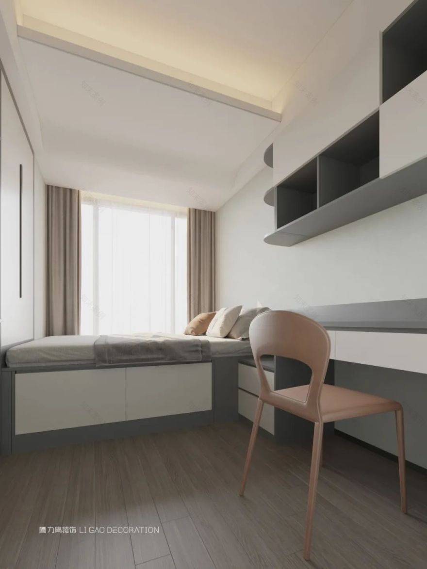 现代简约风恒大名都与碧桂园精装房设计案例-63