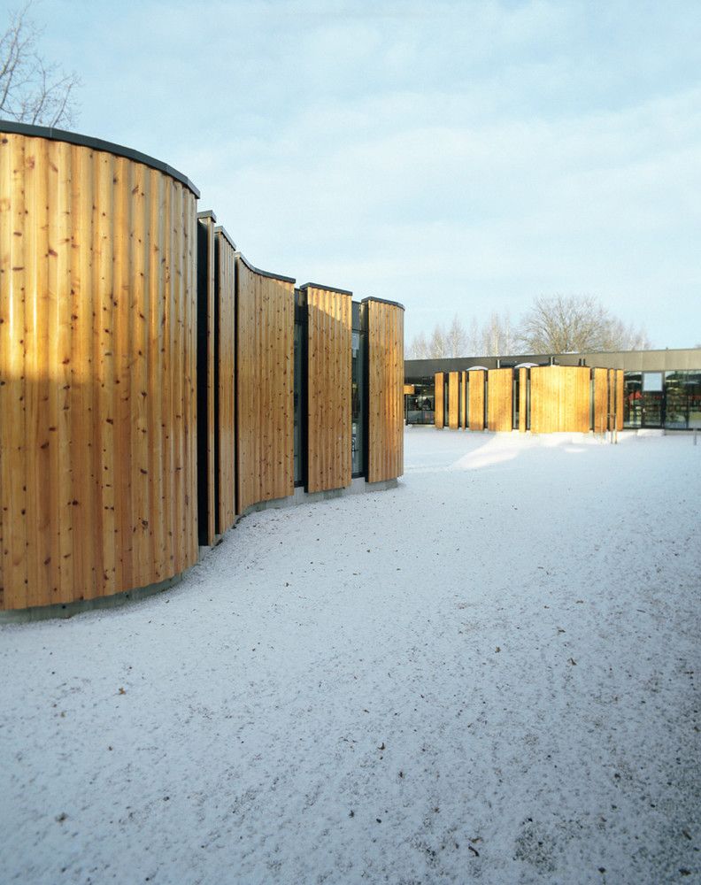 奥斯陆国际学校 | JVA | 有机形态建筑空间-13