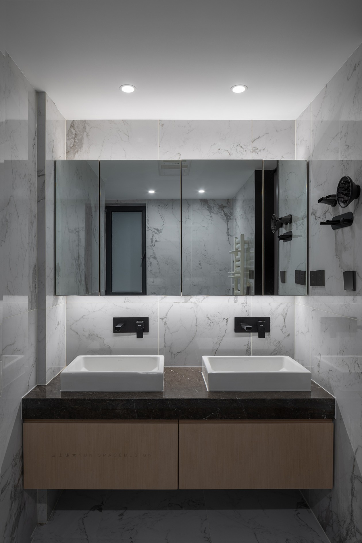 淄博紫薇园 199㎡现代轻奢住宅设计 | 品质生活,优雅时尚-63