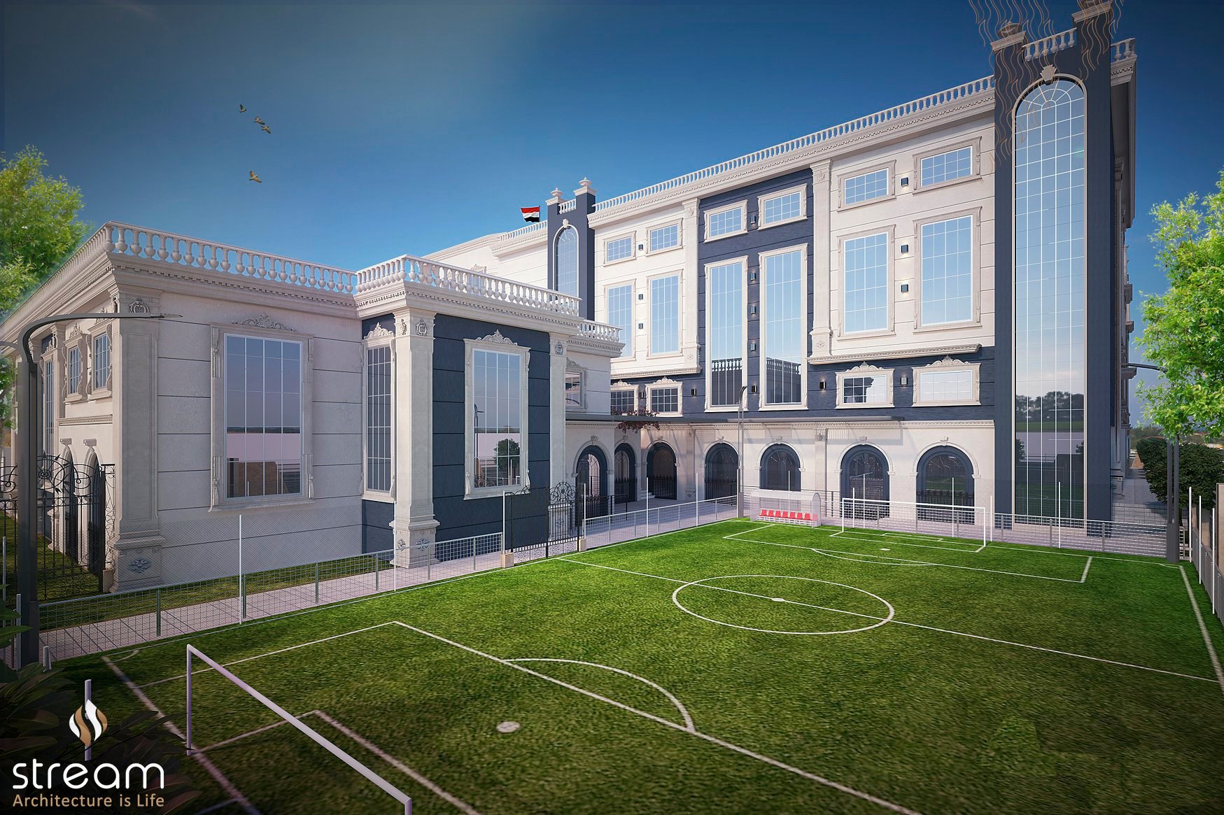 Classic School Exterior-2