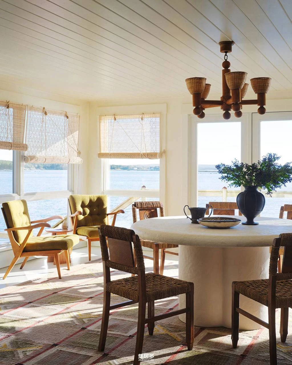 湖边度假屋丨美国缅因丨Nina Farmer-10