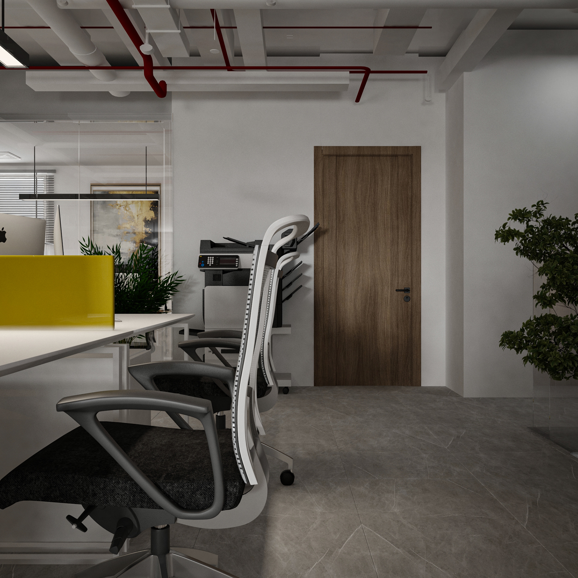 运输公司室内设计项目丨沙特阿拉伯丨Eman Marzouk-34