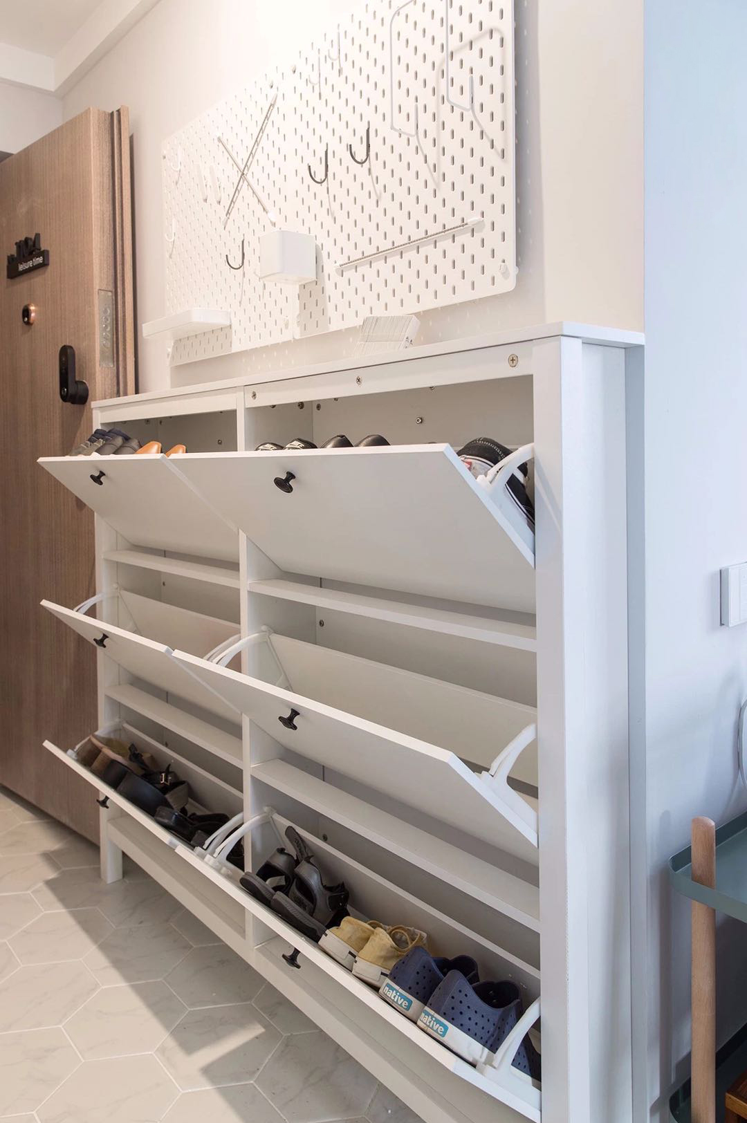 杭州 53 平米北欧风小家，懒人收纳与实用设计完美融合-6