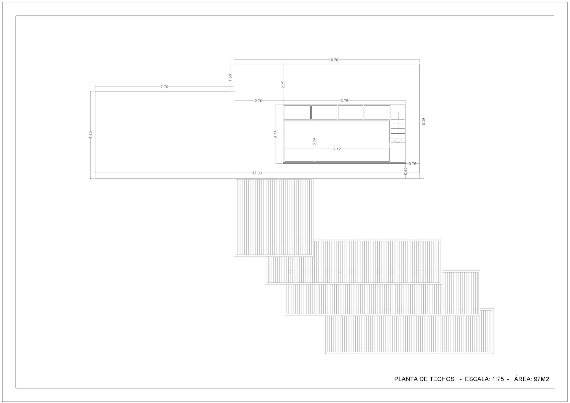 卡萨 97 平方米集装箱房丨Gauss Rubrican SA-18