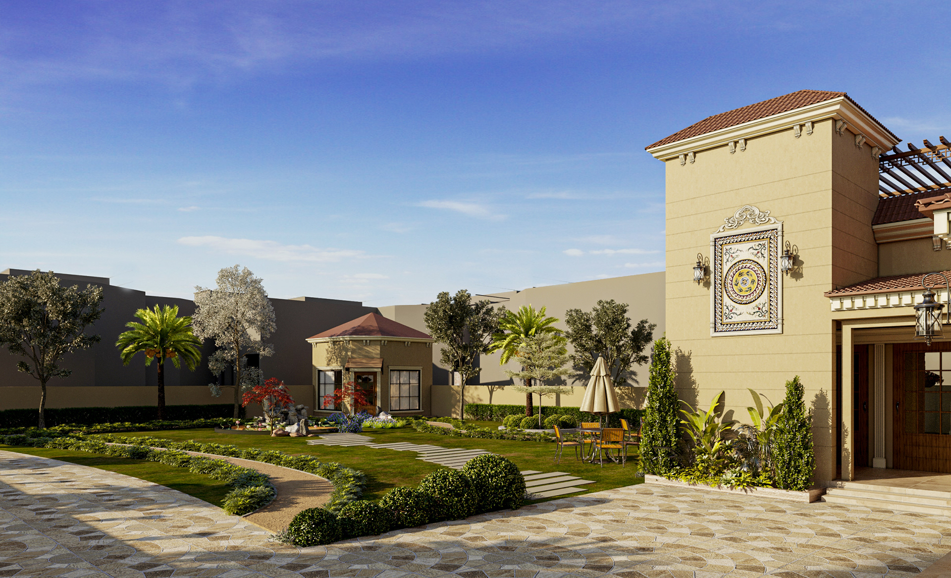 Farm house Villa exterior-2