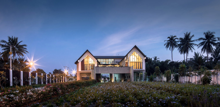 泰国乡村绿色隐居—— Baan Klang Suan ForX Design Studio-4