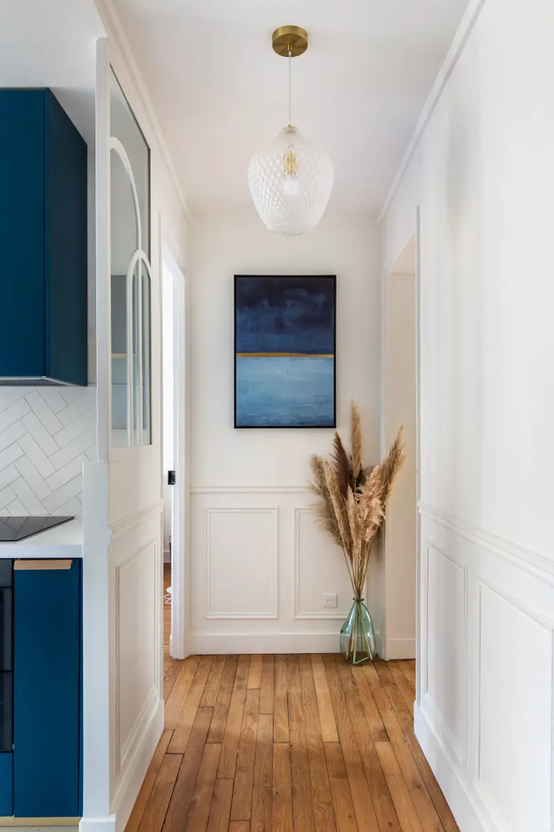 巴黎 18 区 55m2 公寓 | 艺术装饰风格与现代生活的完美结合-5