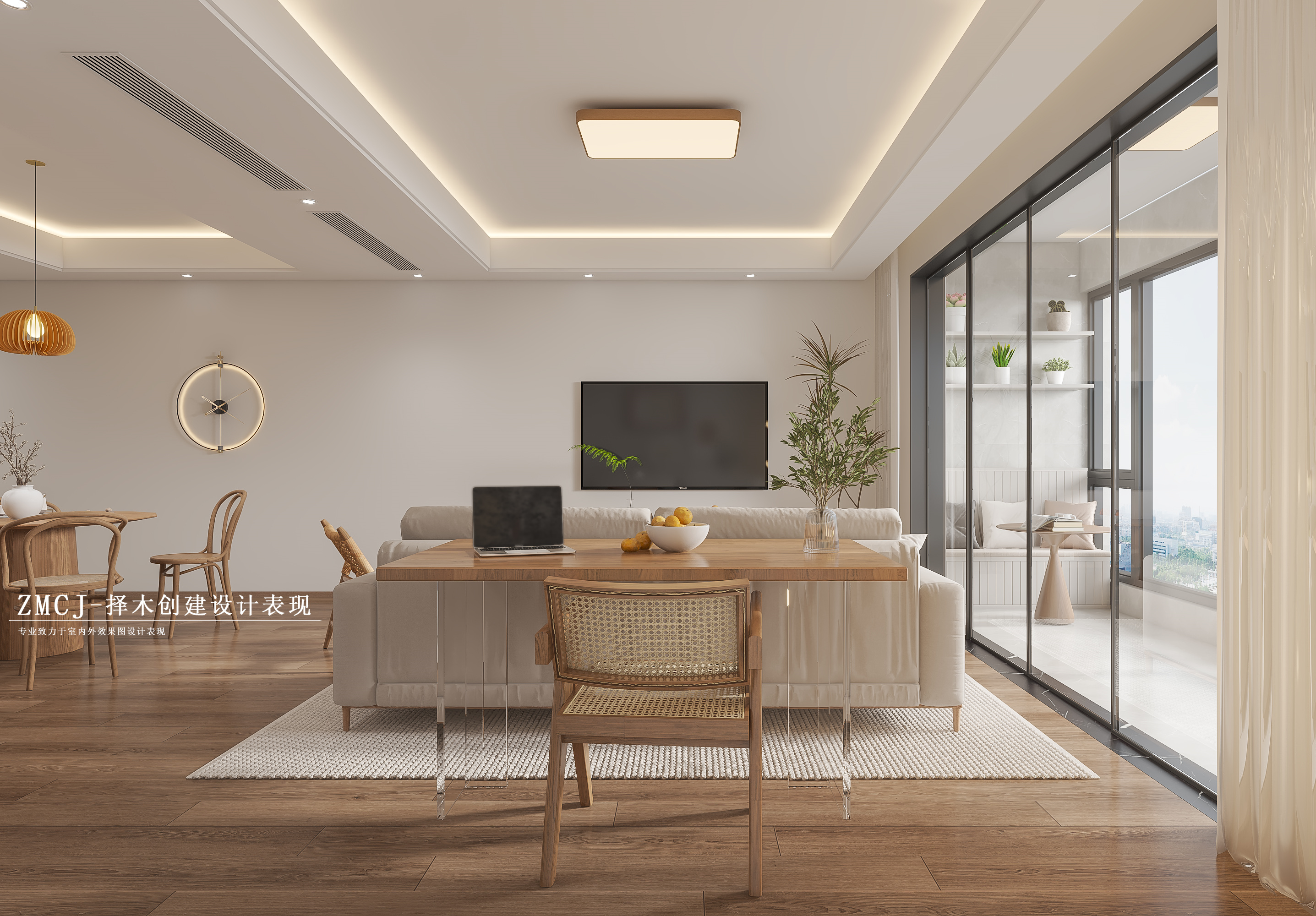 家装-现代原木全屋-4