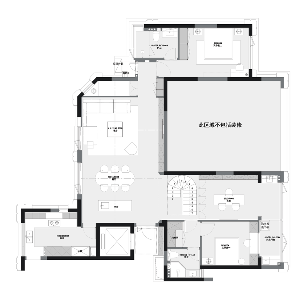 私宅原木风|素简·治愈丨中国深圳丨鸿艺源设计,例外软装设计-93