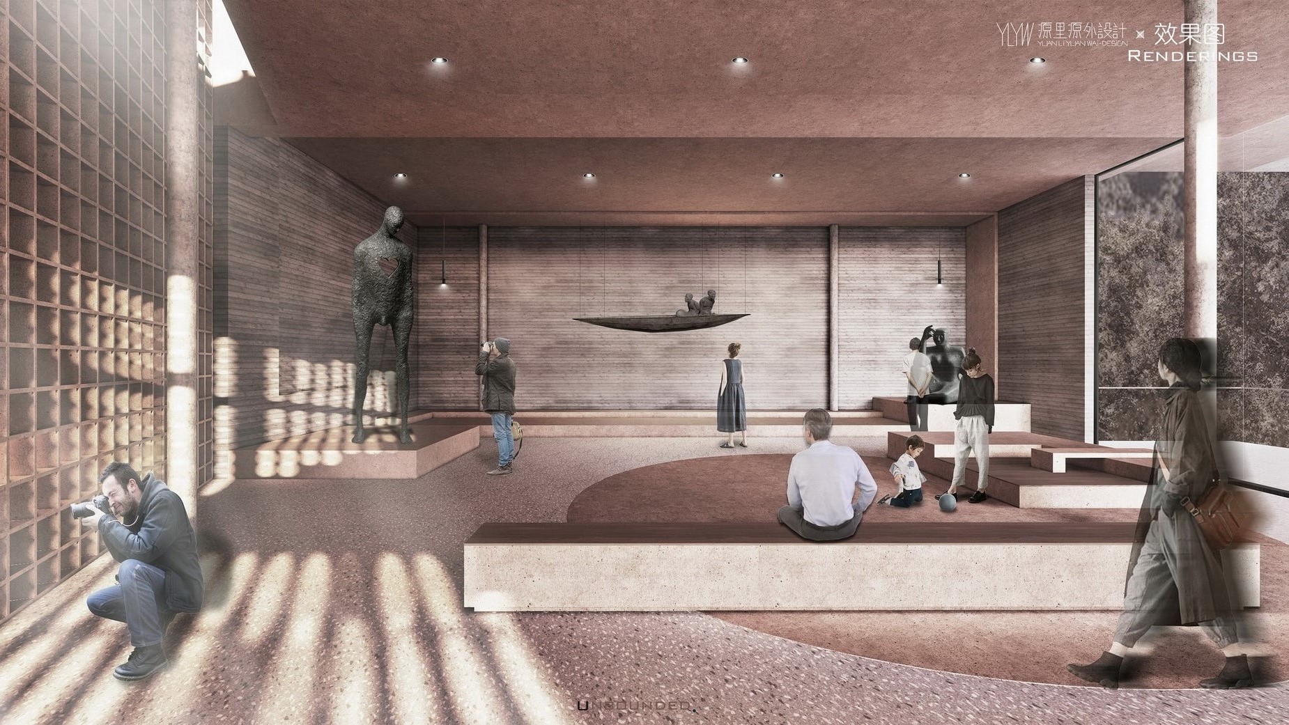 / YLYW | 无界-社区休闲空间设计-55