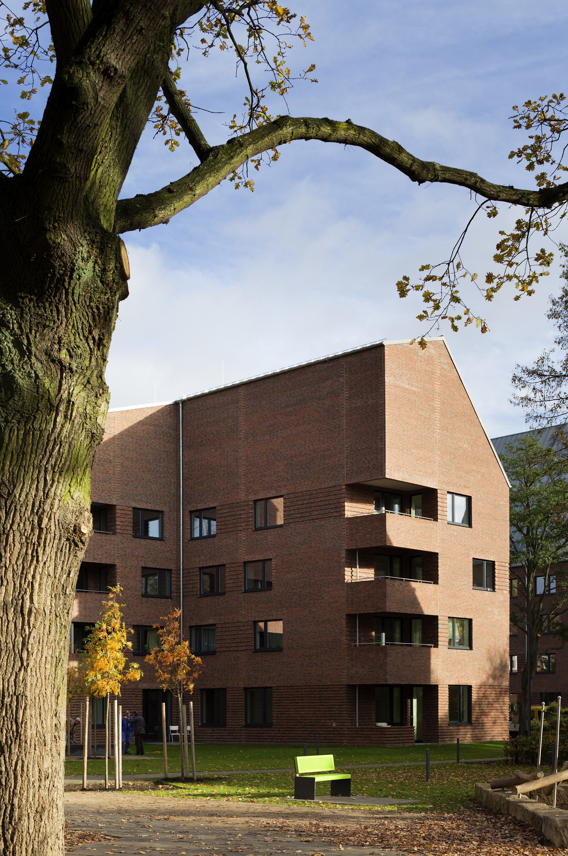 汉堡 Quarter of Nations 住宅区丨Gerber Architekten-29