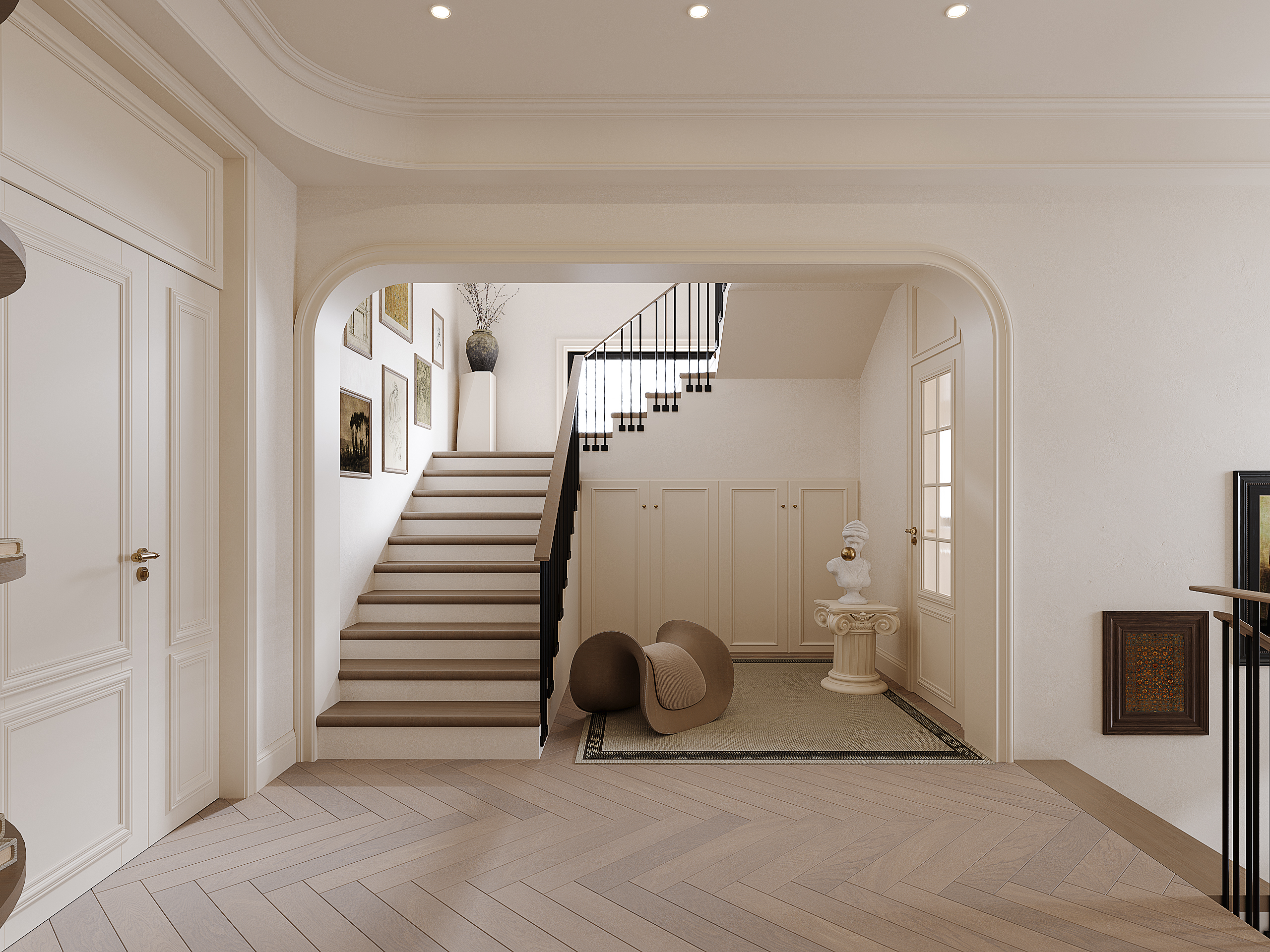 轻法式别墅空间-8