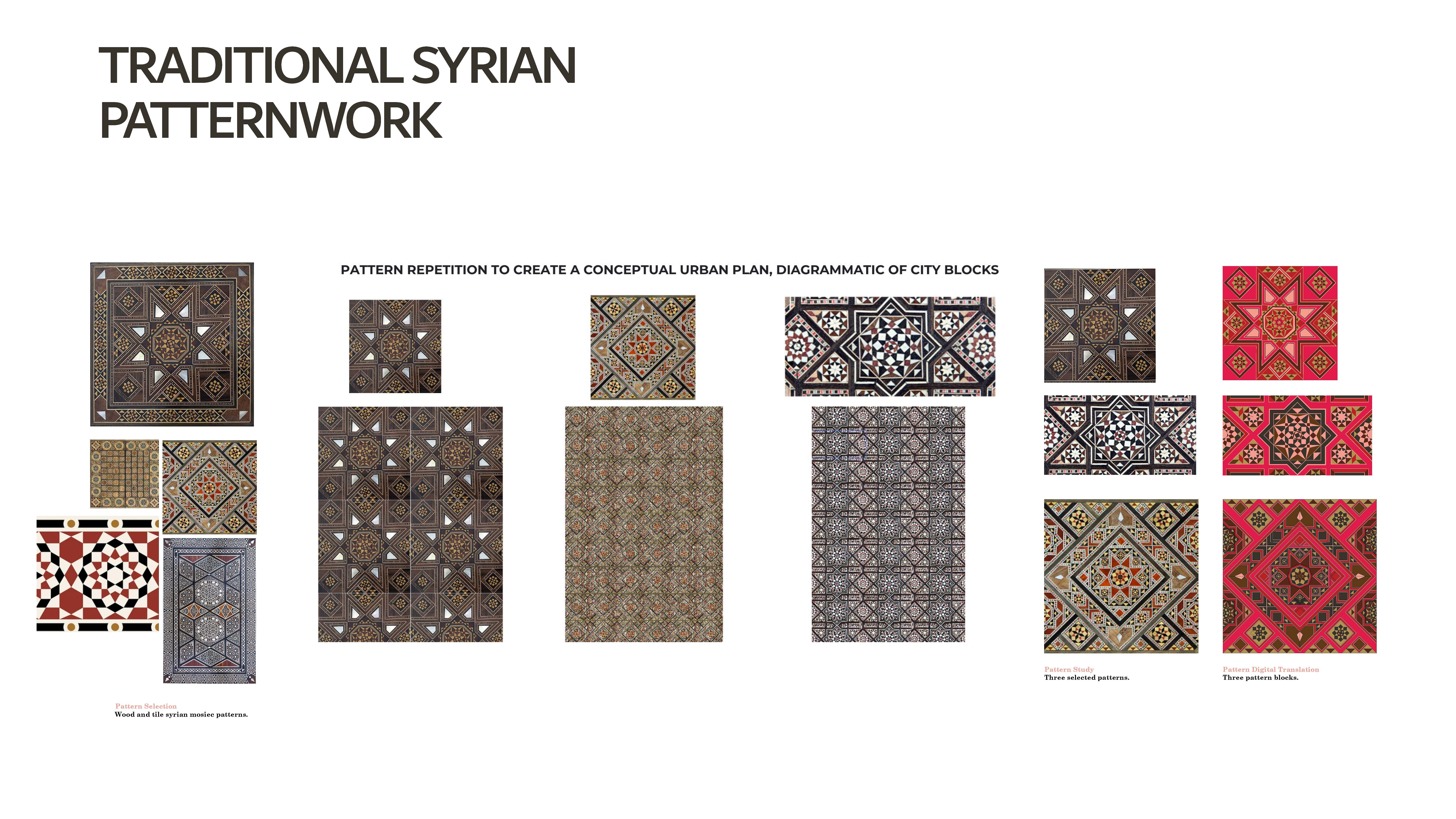基于叙利亚传统图案的概念性城市设计丨美国洛杉矶丨Yasmeen Tizani-12