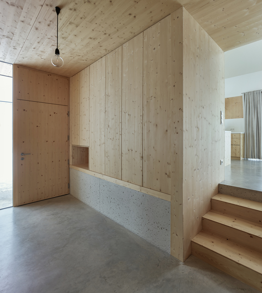 奥地利山墙屋 | 木、混凝土与玻璃的宁静和谐空间-54