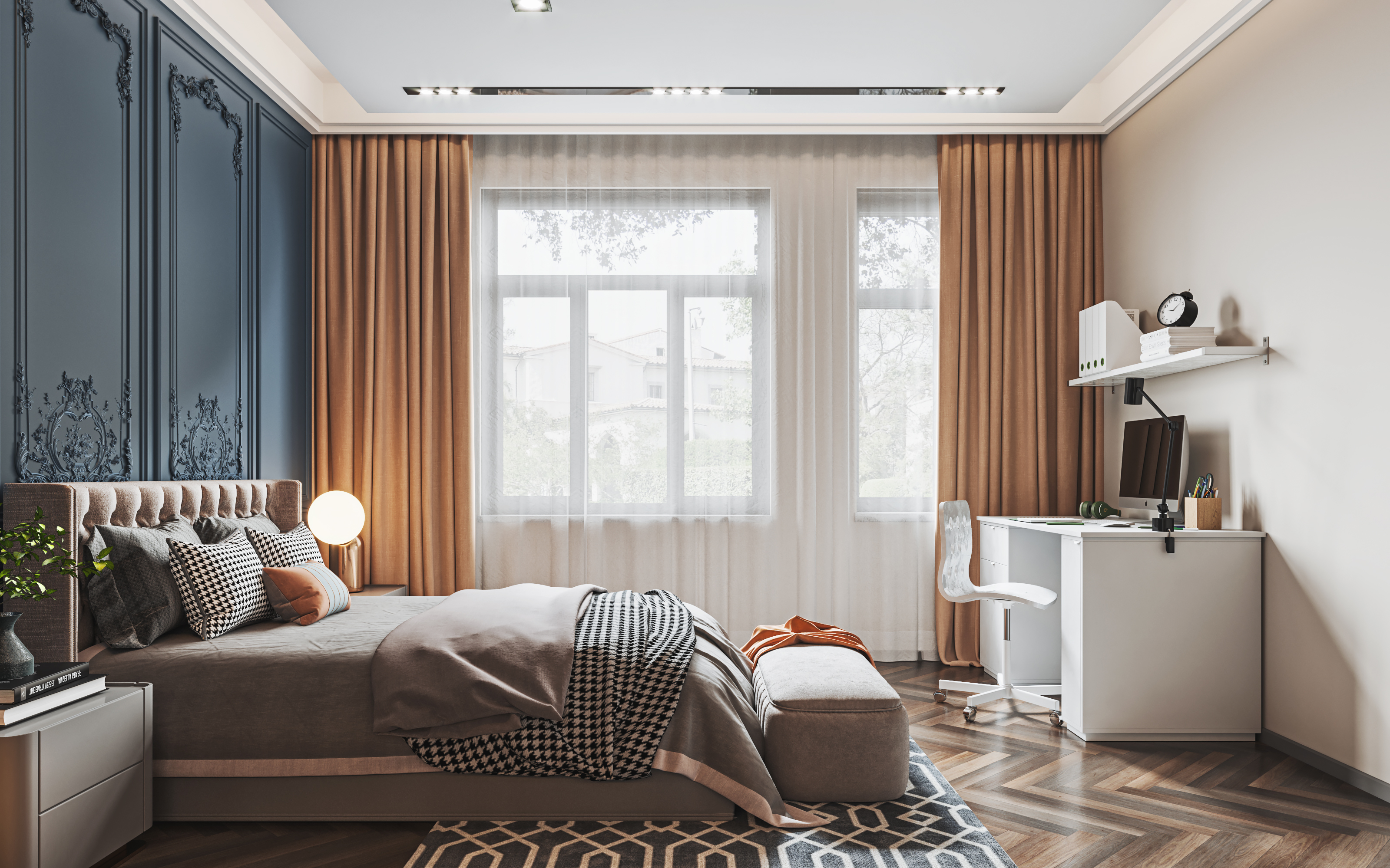 现代法式浪漫满屋-22