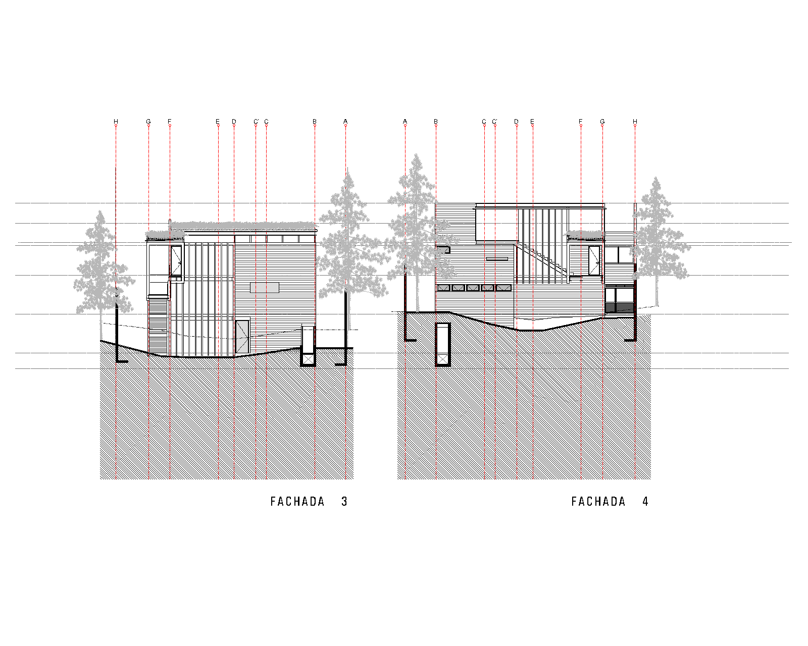 森林中的几何之家-55