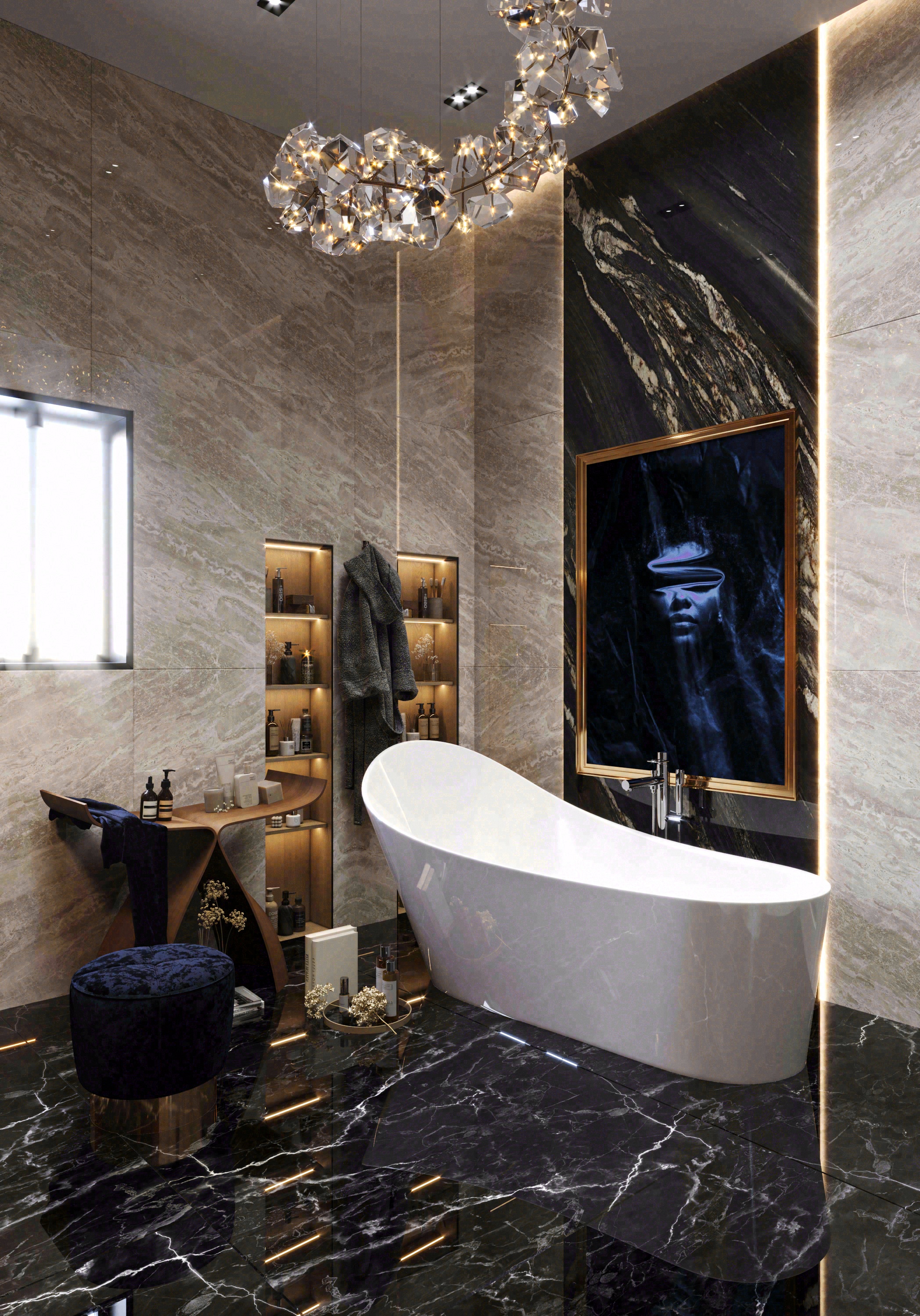 Luxury Master Bathroom Design-3