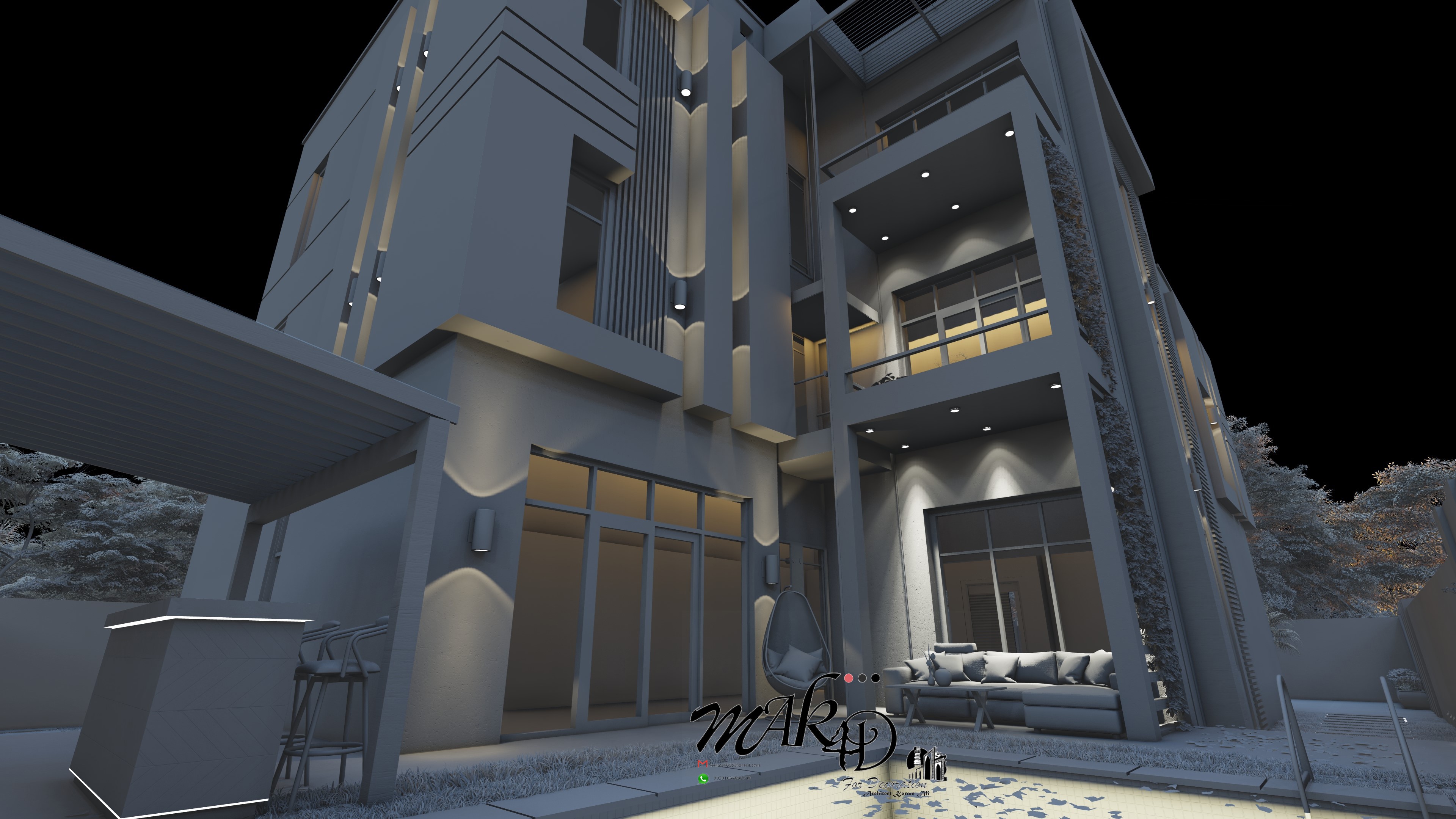 THREE-STOREY HOUSE , KSA JEDDAH-2