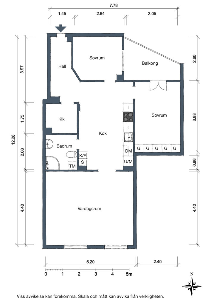 瑞典灰色家居，金属元素与插画打造个性空间-24