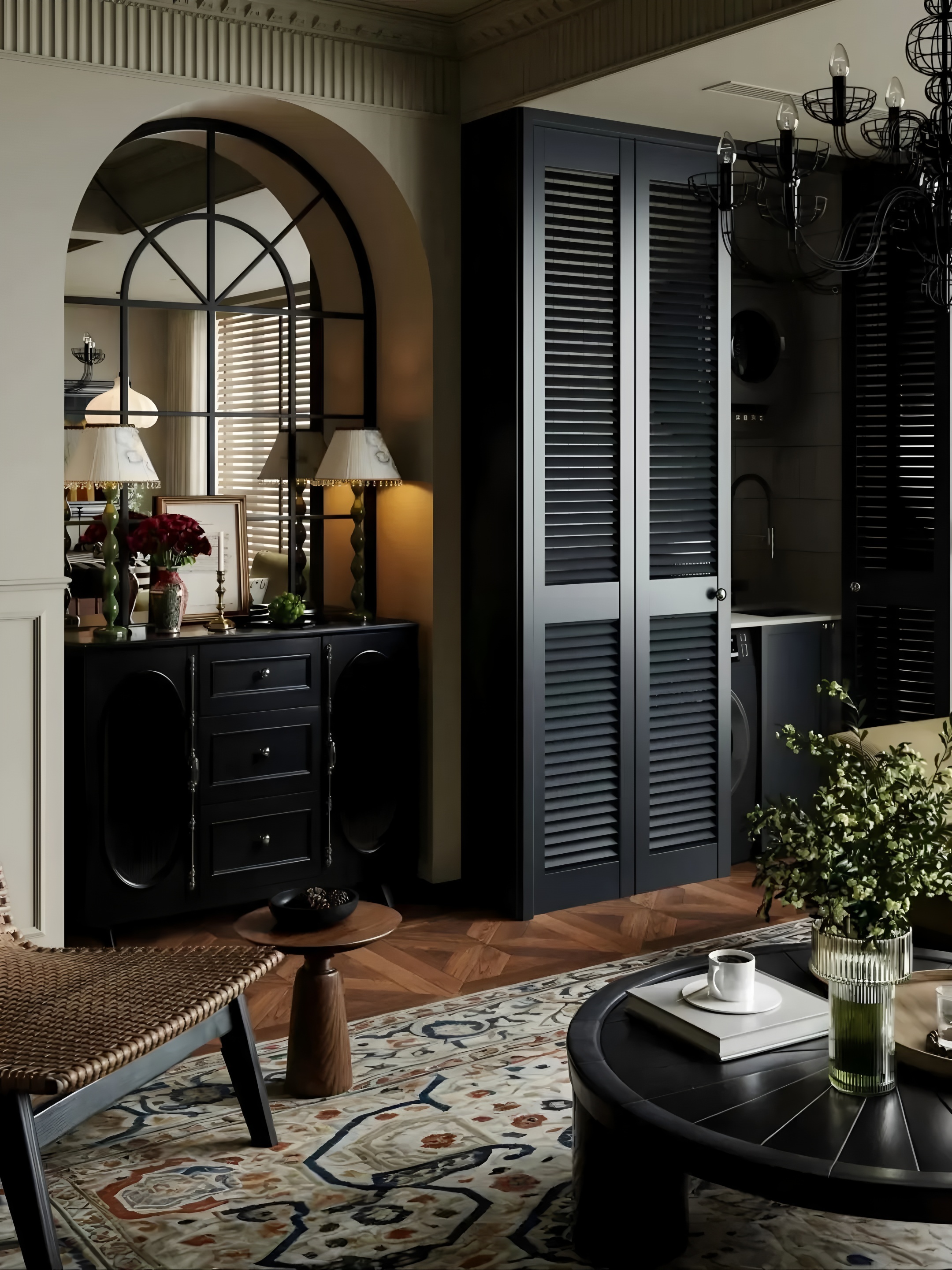 深圳两套法式复古风住宅设计丨中国深圳丨三生一宅-13