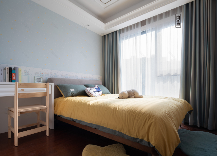 现代轻奢三室两厅设计丨申屠翰钰-25