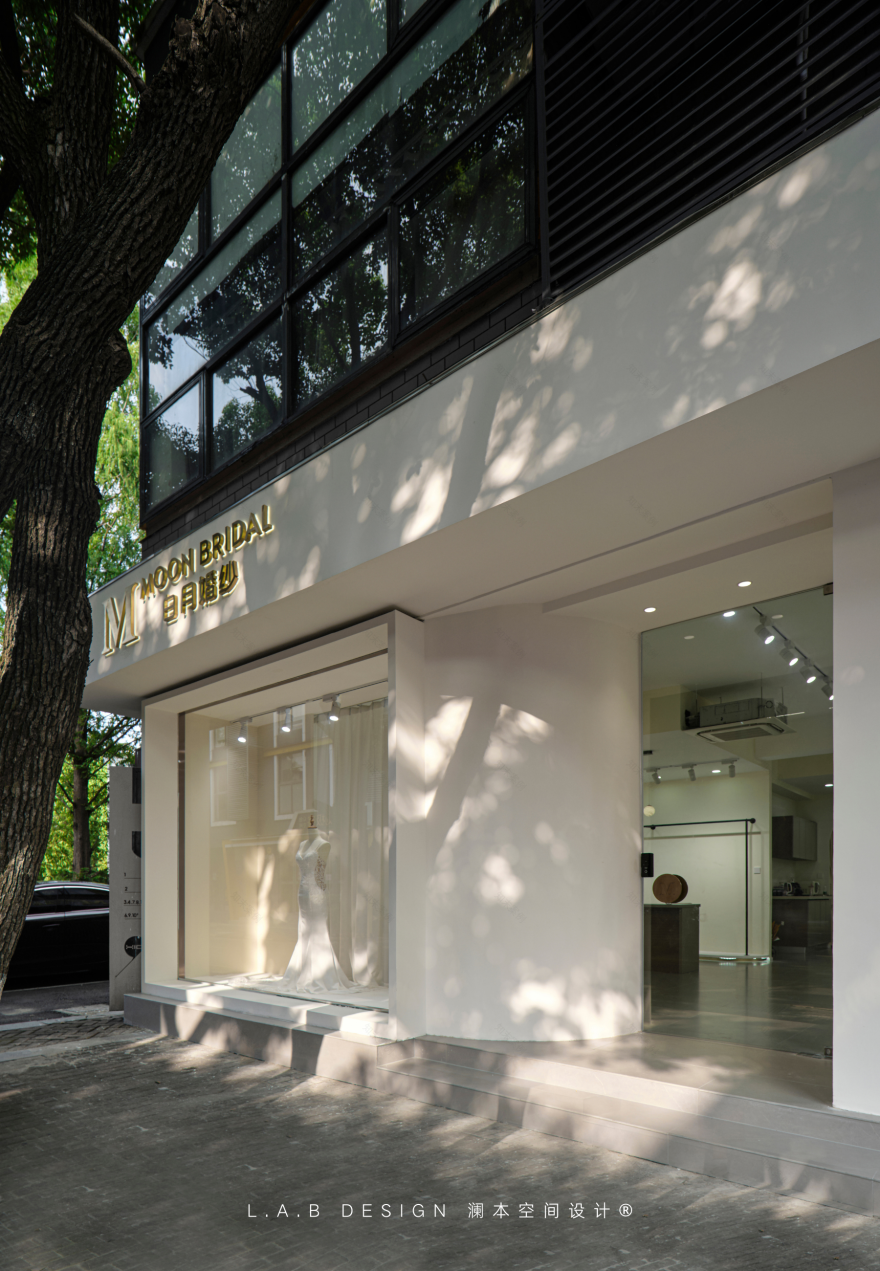 白月婚纱试衣空间设计丨中国南京丨L.A.B DESIGN(澜本)-31