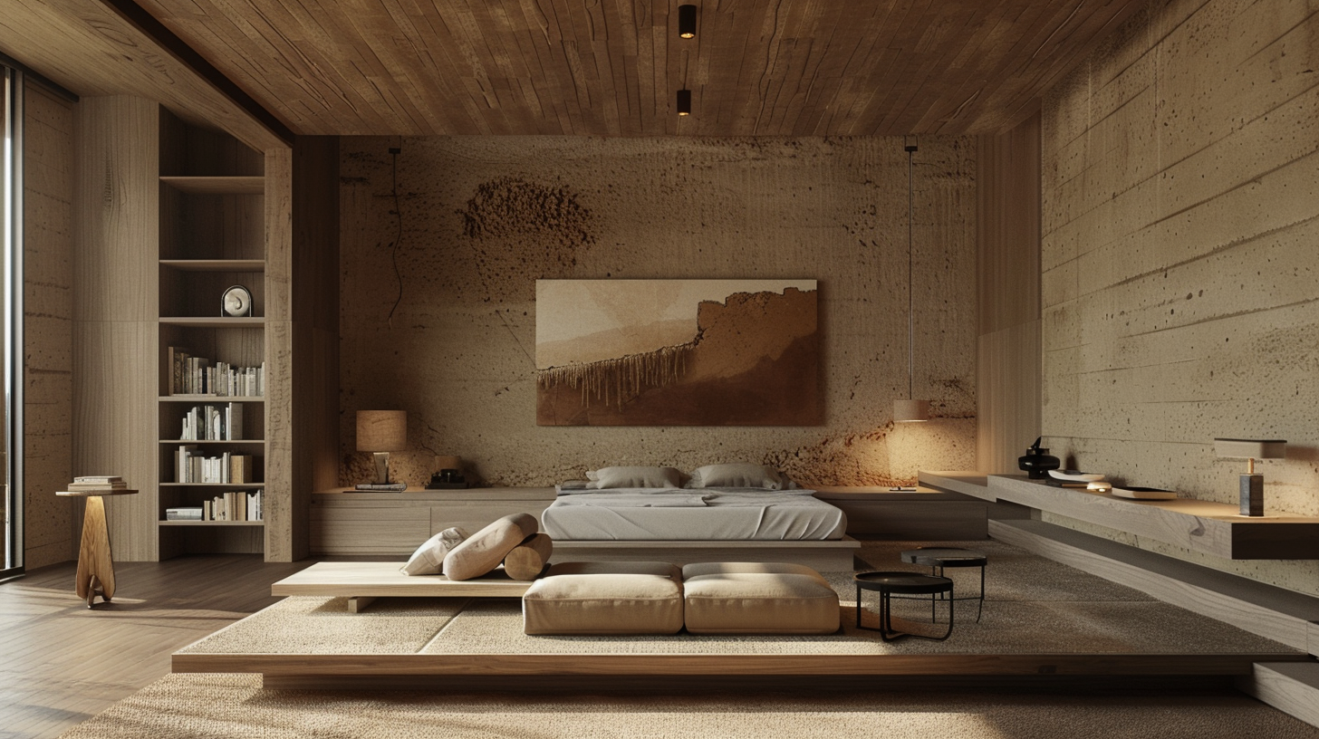 侘寂（Wabi-sabi ）风格的室内设计-17