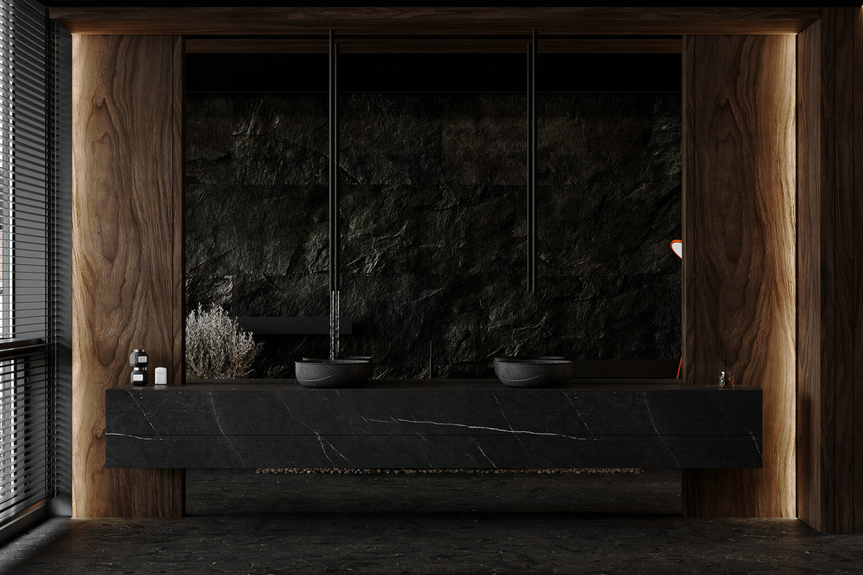 213㎡黑色系别墅设计-16