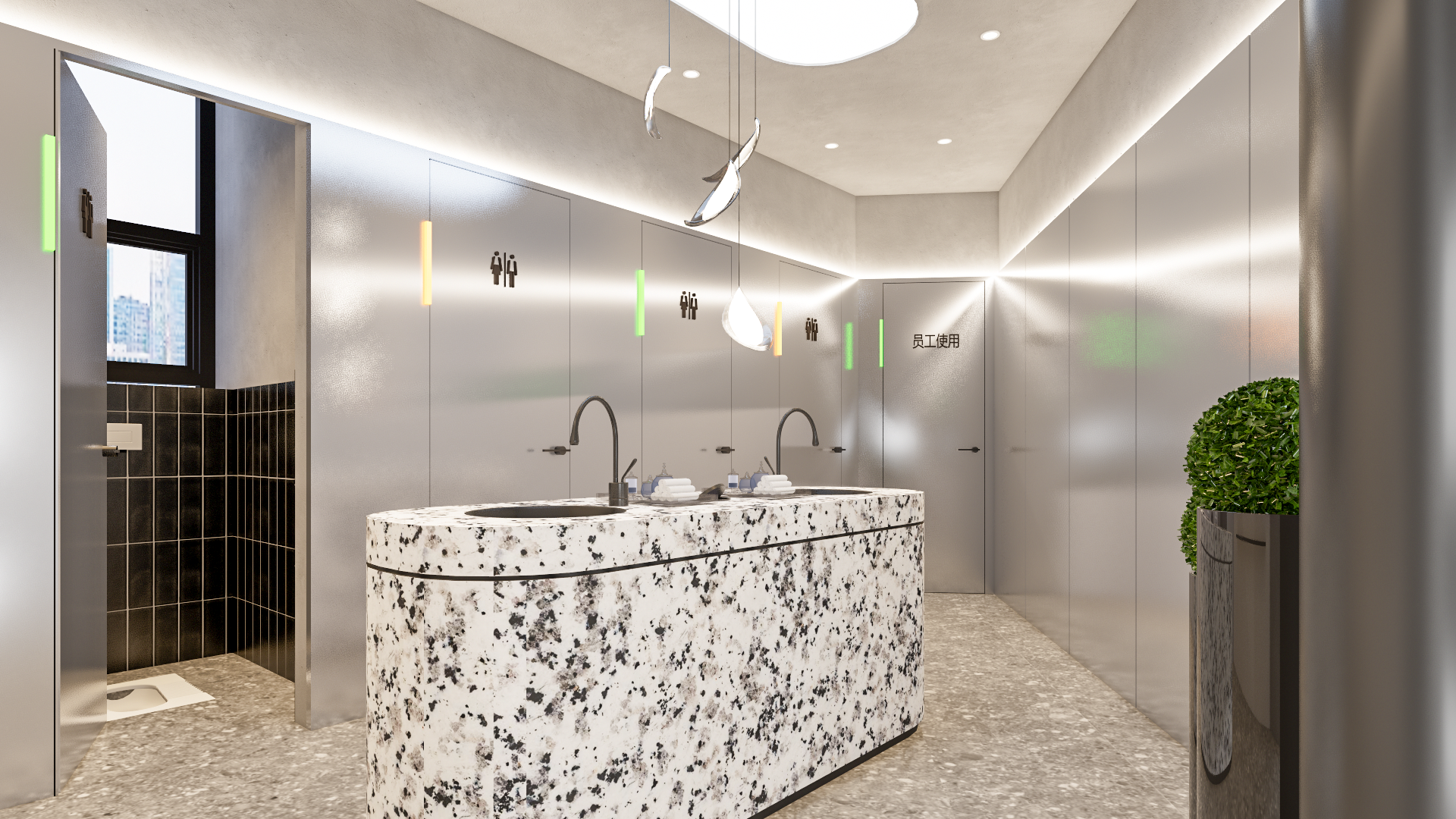 复合空间 · 家居品质生活馆&西餐厅丨中国成都丨象外建筑设计-23