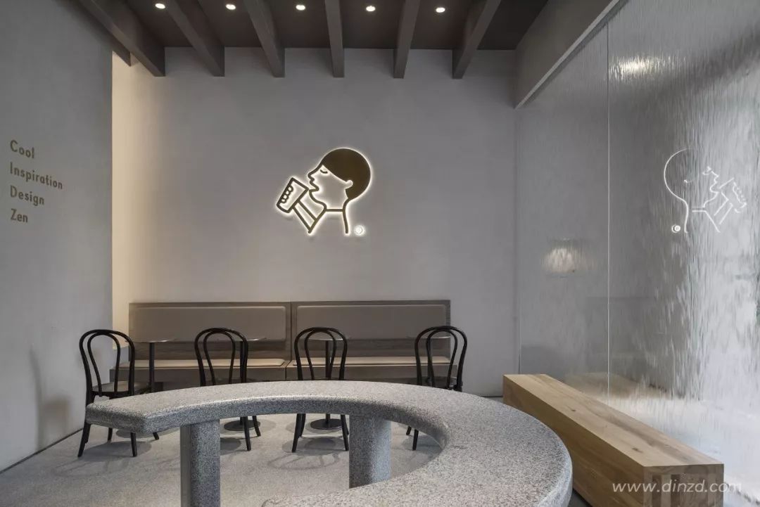 喜茶南宁万象城店 | 城市山水间的残缺之美-35