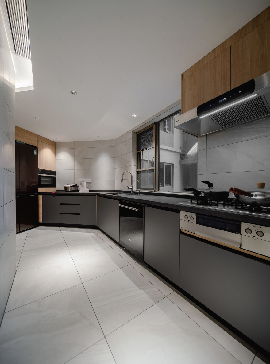 深圳 130㎡三房改豪宅,空间利用极致,生活场景定义设计-11