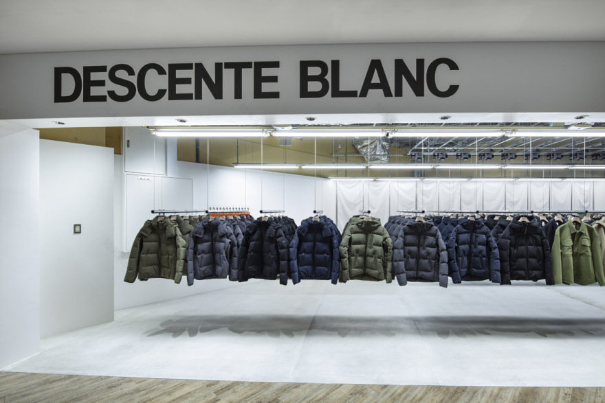 DESCENTE BLANC Umeda丨日本丨Jo Nagasaka,Schemata Architects-7