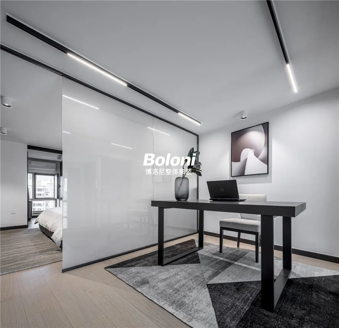 单身男子的 70㎡阳光 LOFT，现代简约风的逆袭-61