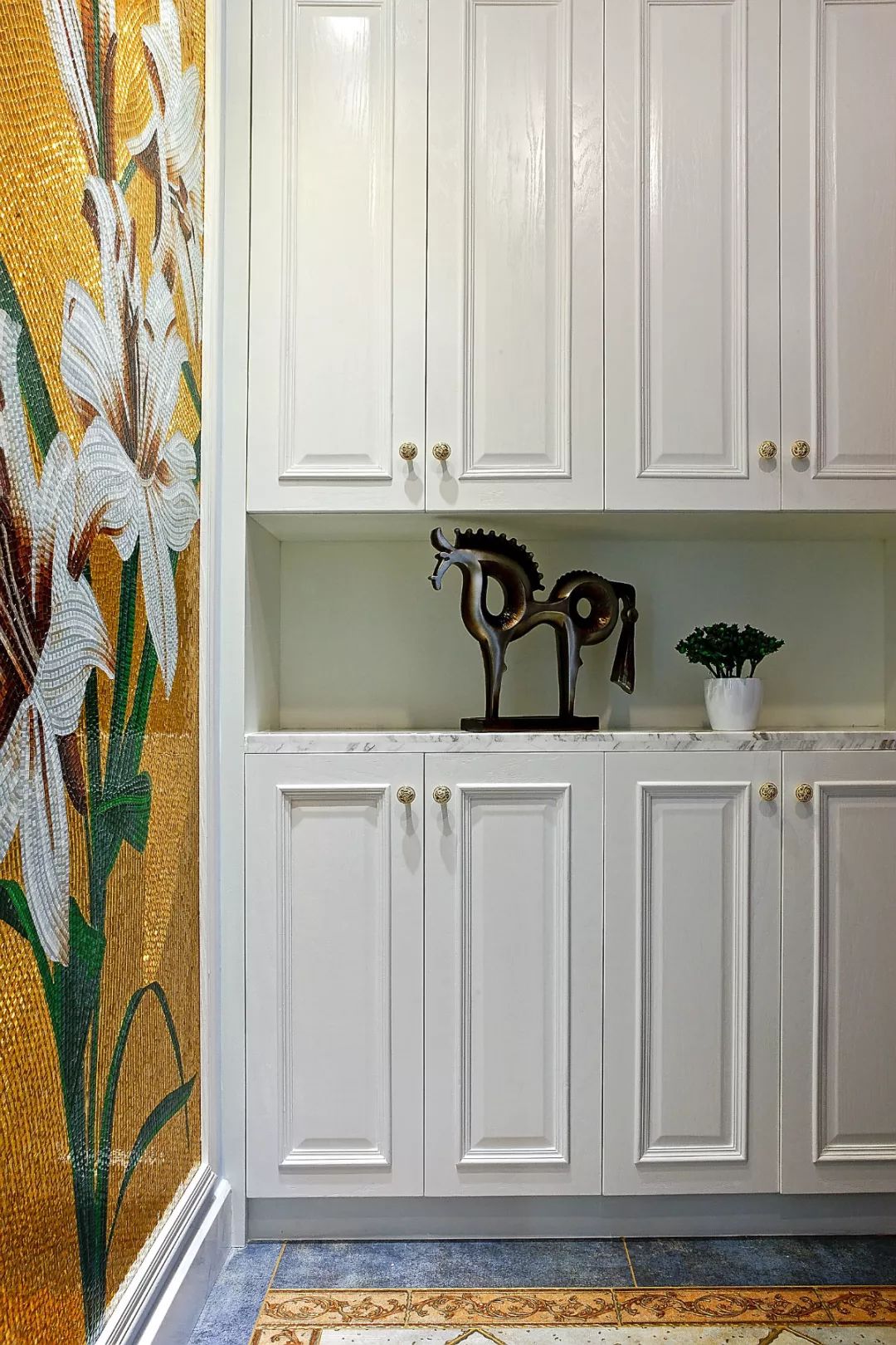 咸阳 105㎡现代美式,蓝白优雅调,活力情趣风!-9