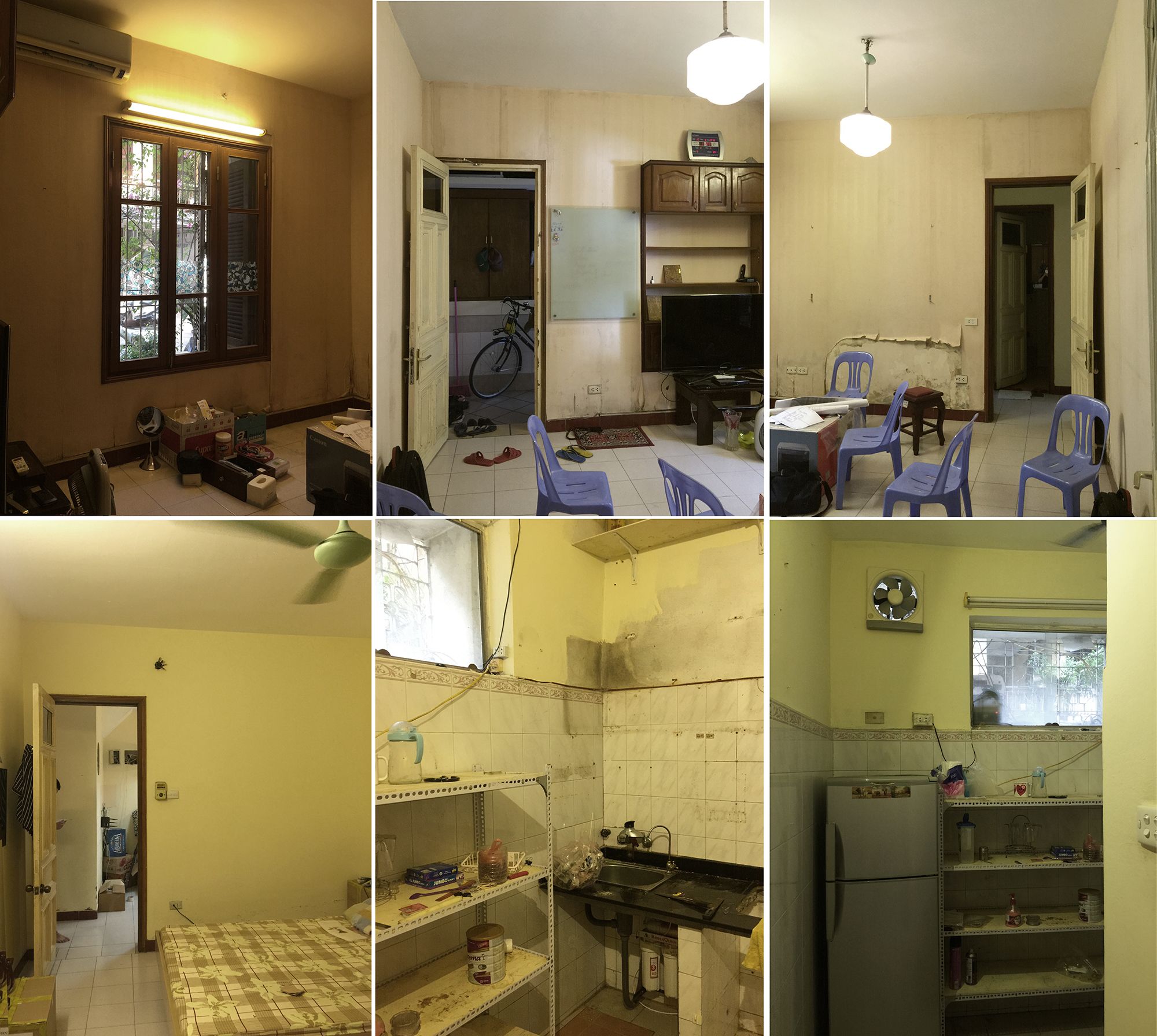 越南河内旧楼翻新，Idee Architects 打造明亮舒适家居空间-3