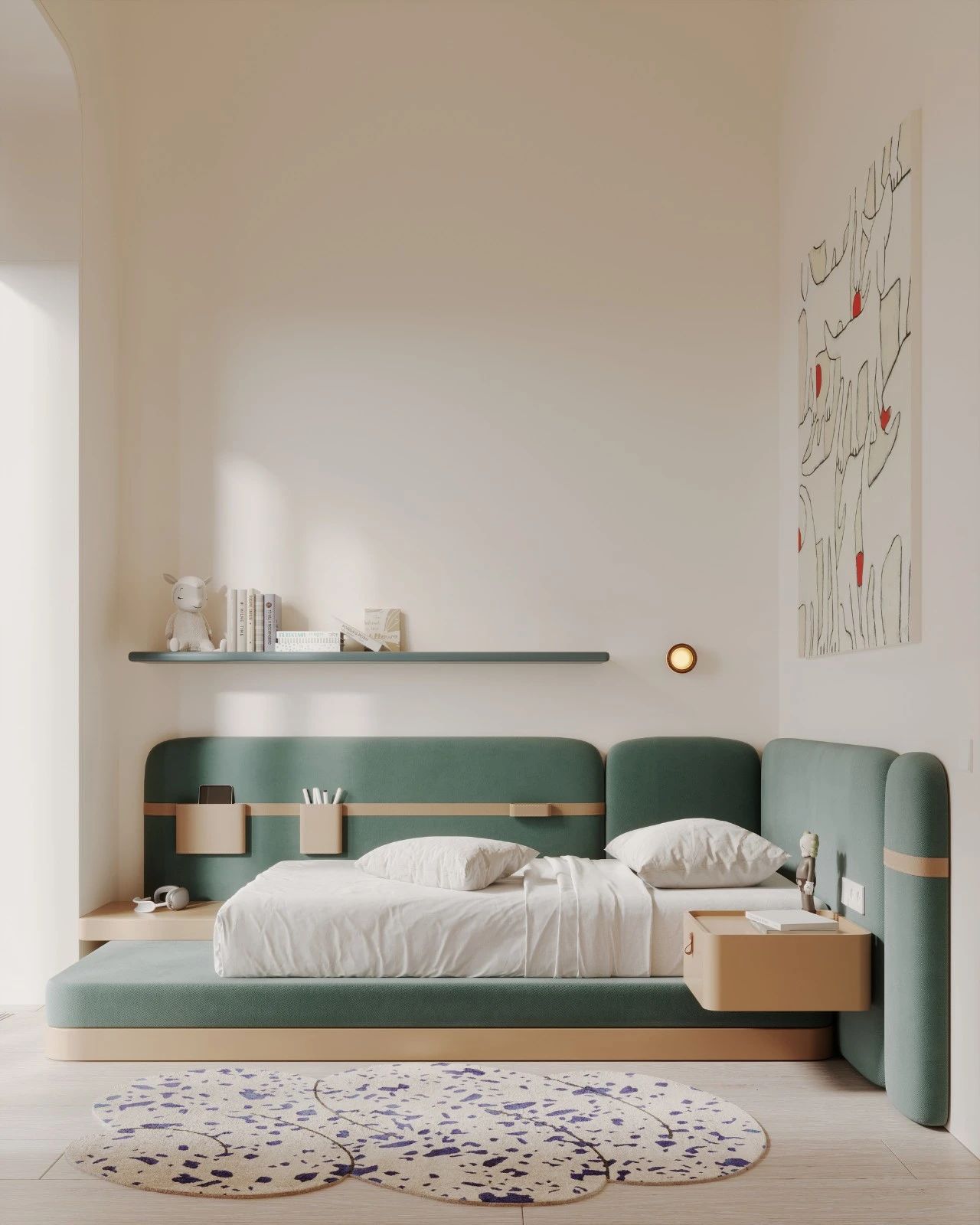 208㎡顶层大平层室内空间设计丨Babayants-42