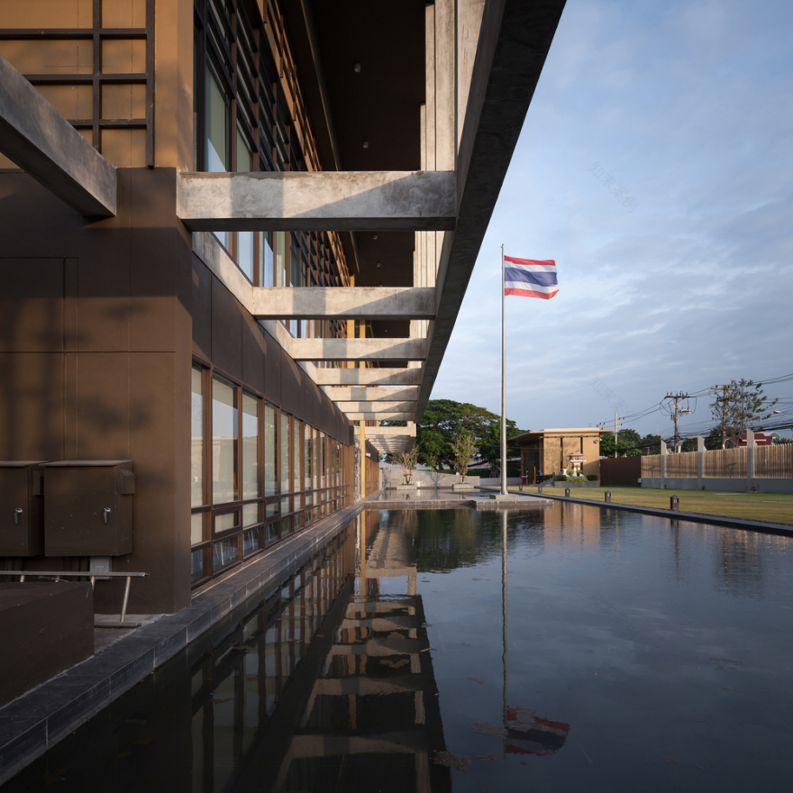 Bank of Thailands Northeastern Region Office Plan architect-27