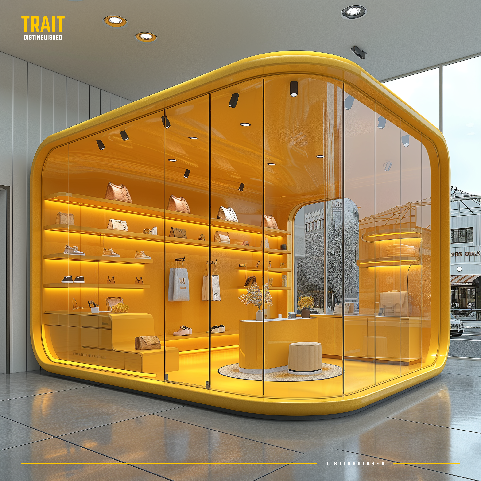Yellow Pop-Up stores :: Midjourney-10