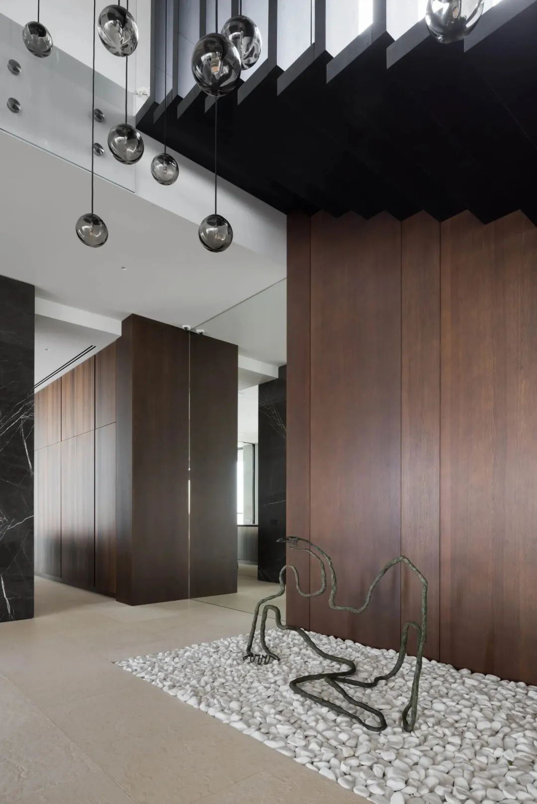 莫斯科郊区别墅，极简美学与自然融合的典范-82