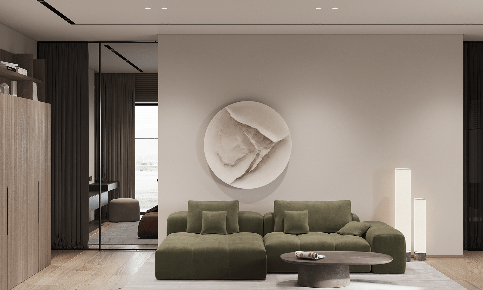 84㎡现代简约二居室丨OD design studio-5